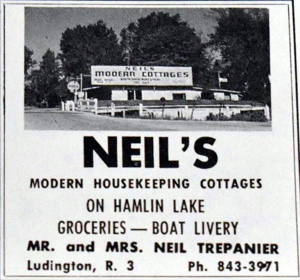 Neils Modern Cottages - 1966 Print Ad